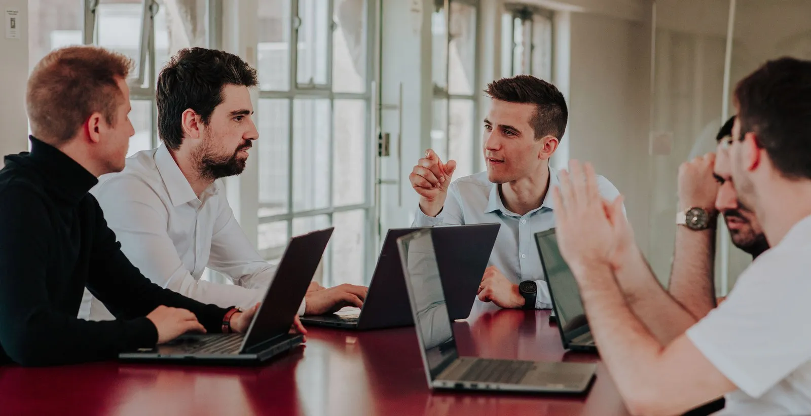 L’équipe de Scopt au travail